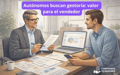 Autónomos buscan gestoría: valor para el vendedor