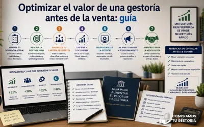 Optimizar el valor de una gestoría antes de la venta: guía