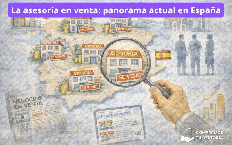 La asesoría en venta: panorama actual en España