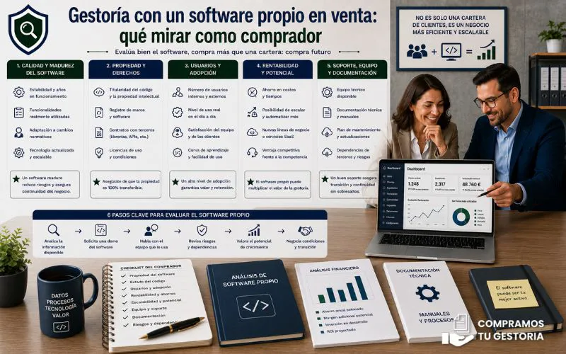 gestoría con software propio venta