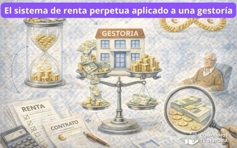 El sistema de renta perpetua aplicado a una gestoría