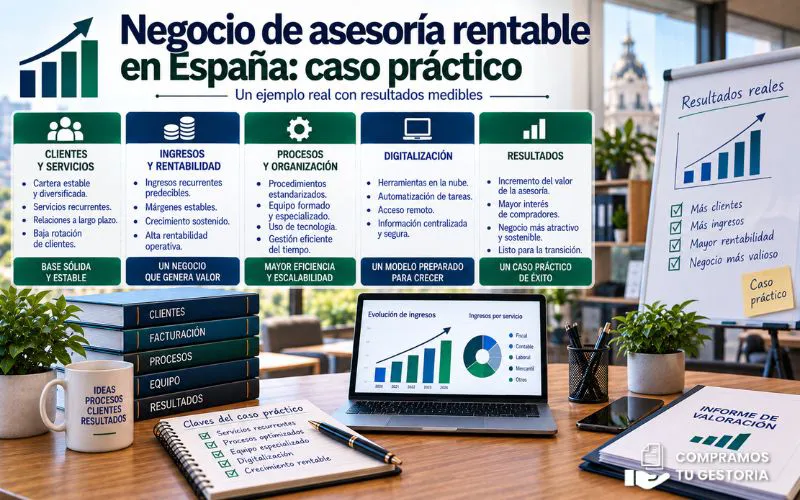 negocio asesoría rentable España