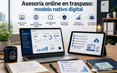 Asesoría online en traspaso: modelo nativo digital