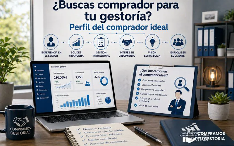 ¿Buscas comprador para tu gestoría? Perfil del comprador ideal
