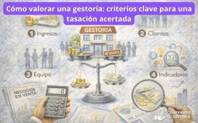 Cómo valorar una gestoría: criterios clave para una tasación acertada