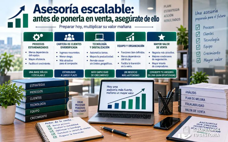 asesoría escalable venta
