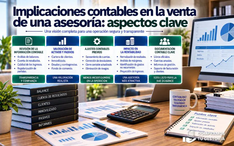 implicaciones contables traspaso asesoría