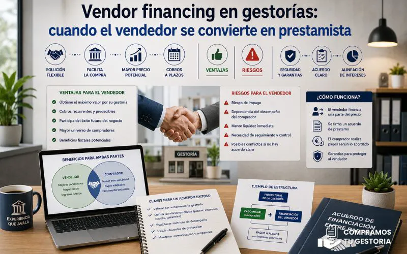 vendor financing gestoría