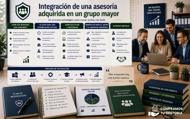 integración asesoría en grupo