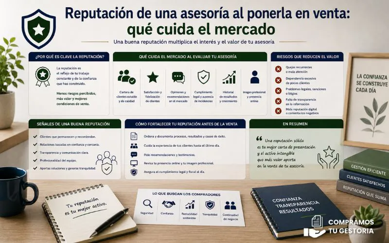 reputación asesoría traspaso
