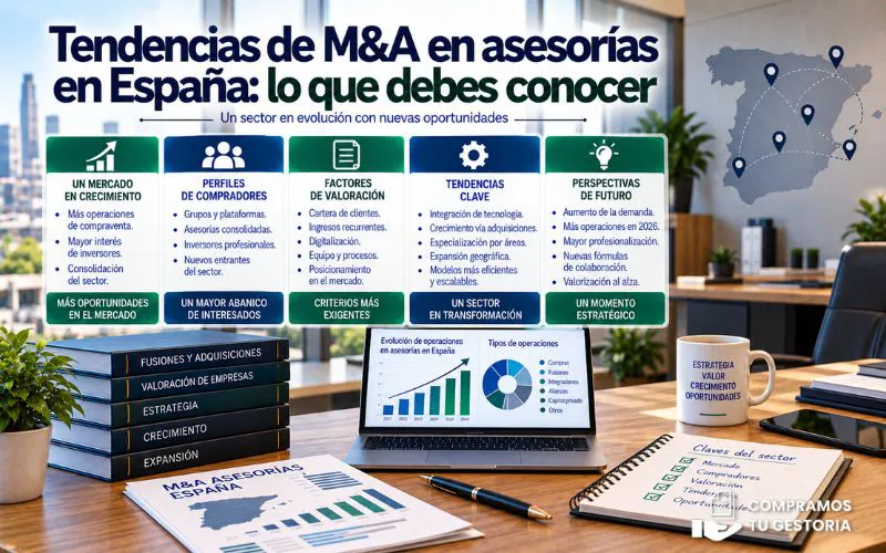 tendencias M&A asesorías España