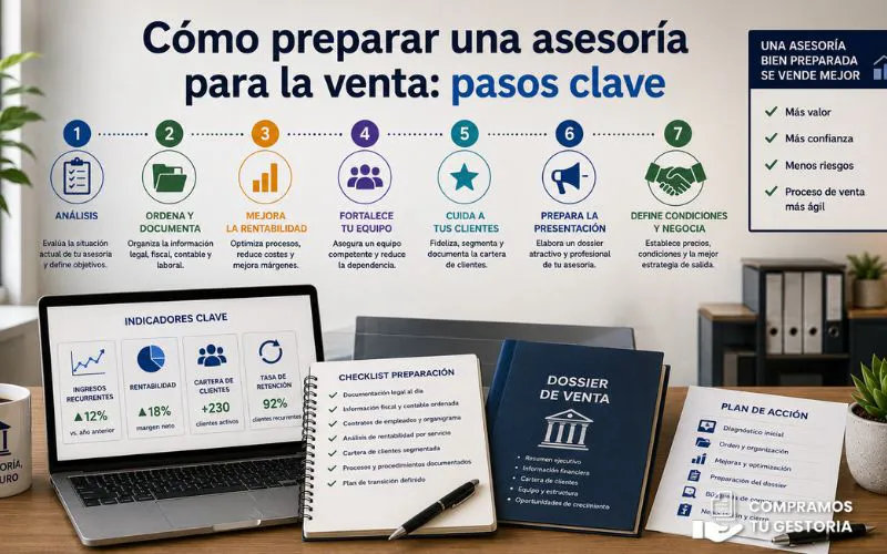Cómo preparar una asesoría para la venta: pasos clave