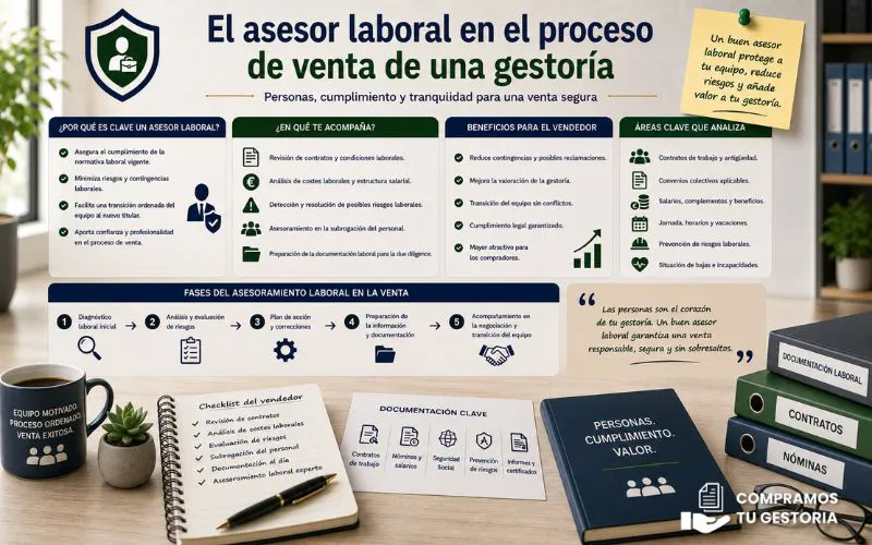 asesor laboral gestoría venta