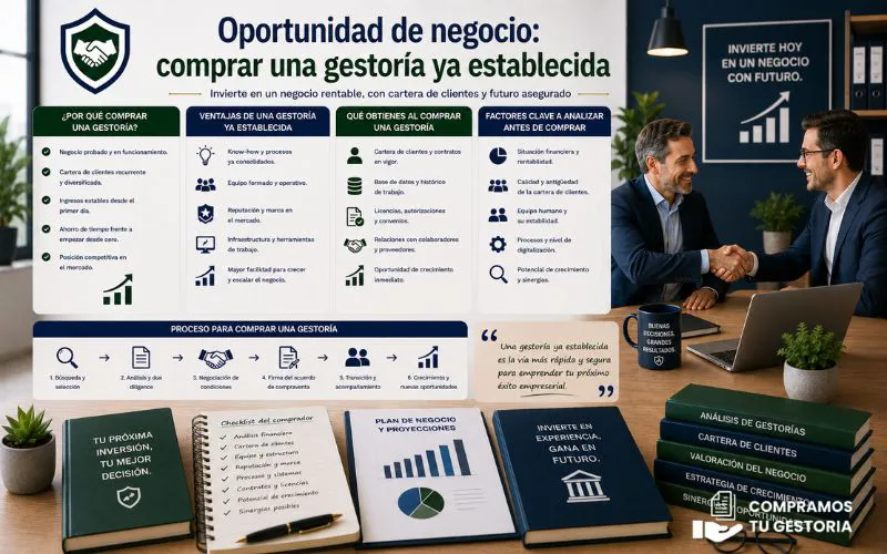 consolidación del sector gestorías