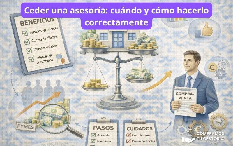 Negocio asesoría para pymes: valor al comprador