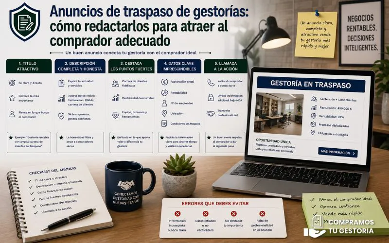 anuncios traspaso gestoría