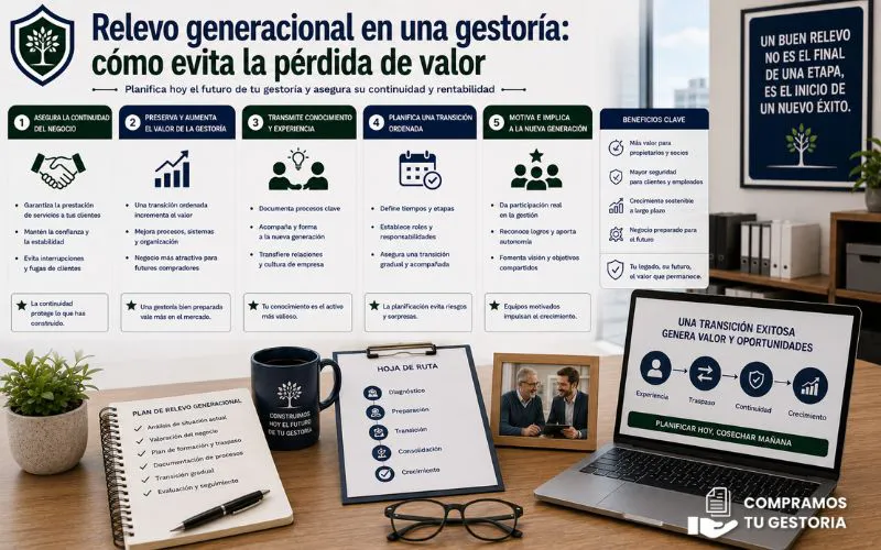 sucesión generacional gestoría