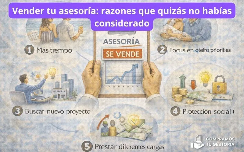 Vender tu asesoría: razones que quizás no habías considerado