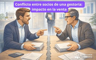 Conflicto entre socios de una gestoría: impacto en la venta