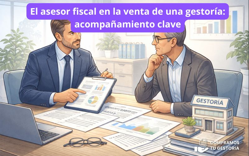 El asesor fiscal en la venta de una gestoría