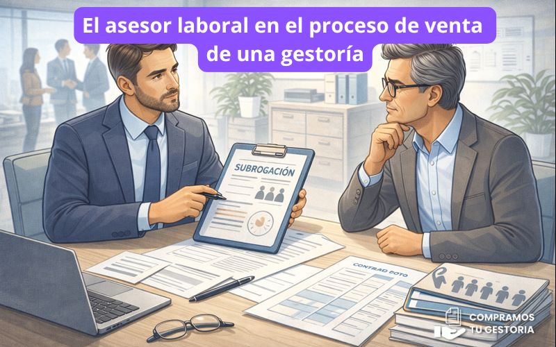 El asesor laboral en el proceso de venta de una gestoría