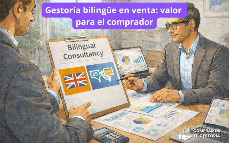 Gestoría bilingüe en venta