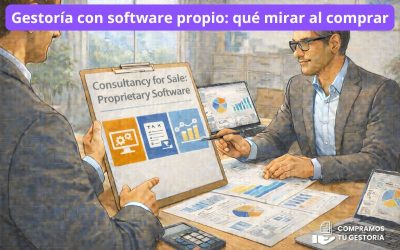 Gestoría con software propio: qué mirar al comprar