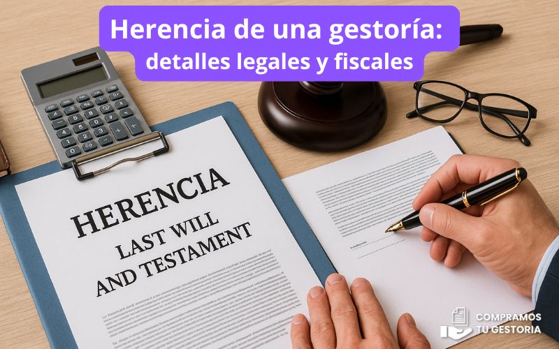 Herencia de una gestoría: detalles legales y fiscales Herencia de una gestoría