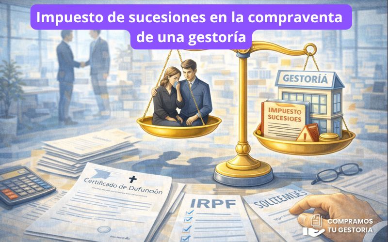 Impuesto de sucesiones en la compraventa de una gestoría
