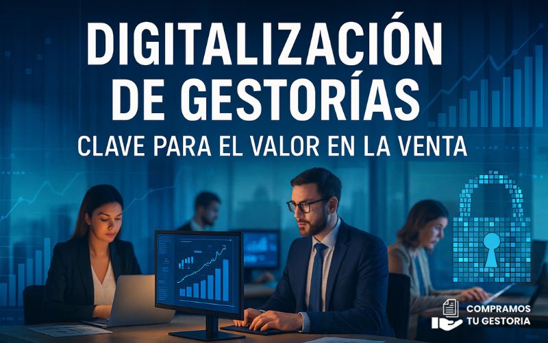 La digitalización de las gestorías: clave para el valor en la venta La digitalización de las gestorías