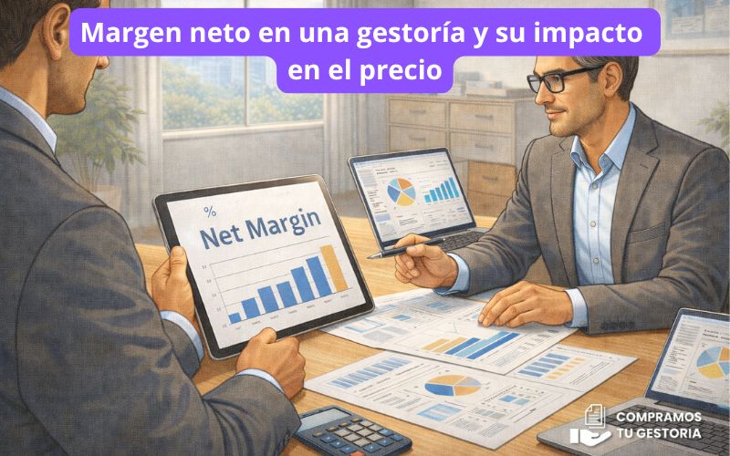 Margen neto en una gestoría y su impacto en el precio