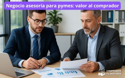 Negocio asesoría para pymes: valor al comprador