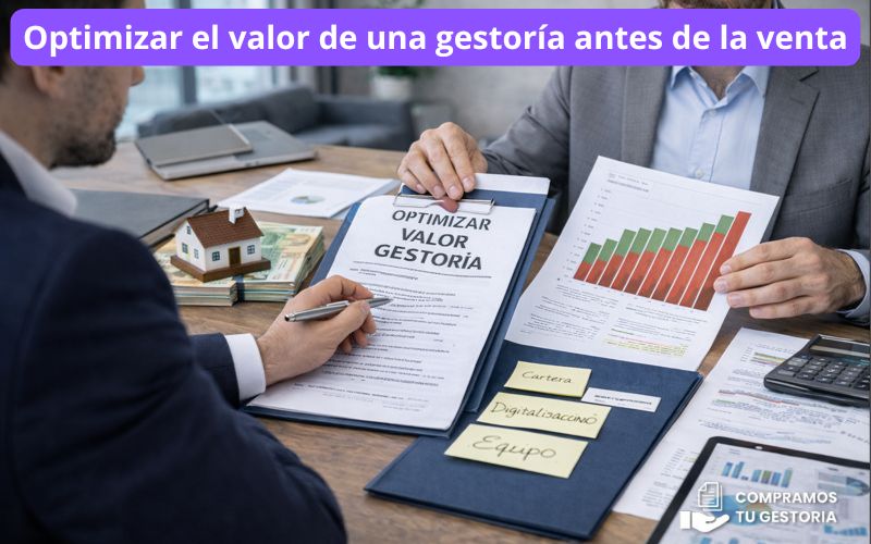 Optimizar el valor de una gestoría antes de la venta: guía Optimizar el valor de una gestoría antes de la venta
