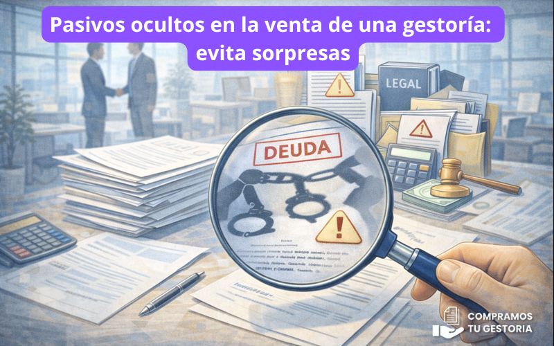 Pasivos ocultos en la venta de una gestoría