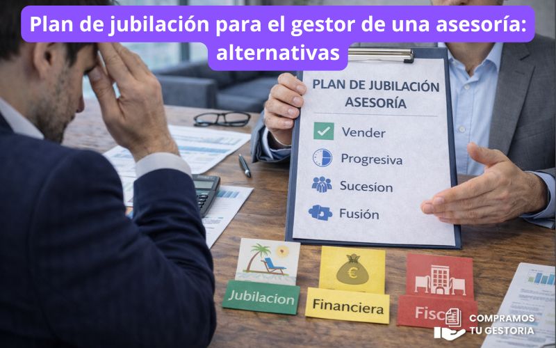 Plan de jubilación para el gestor de una asesoría