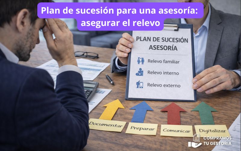 Plan de sucesión para una asesoría: asegurar el relevo Plan de sucesión para una asesoría